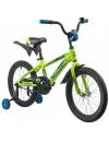 Велосипед детский NOVATRACK Lumen 18 (зеленый/черный, 2019) фото 2